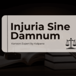 "Injuria Sine Damnum" Text is written